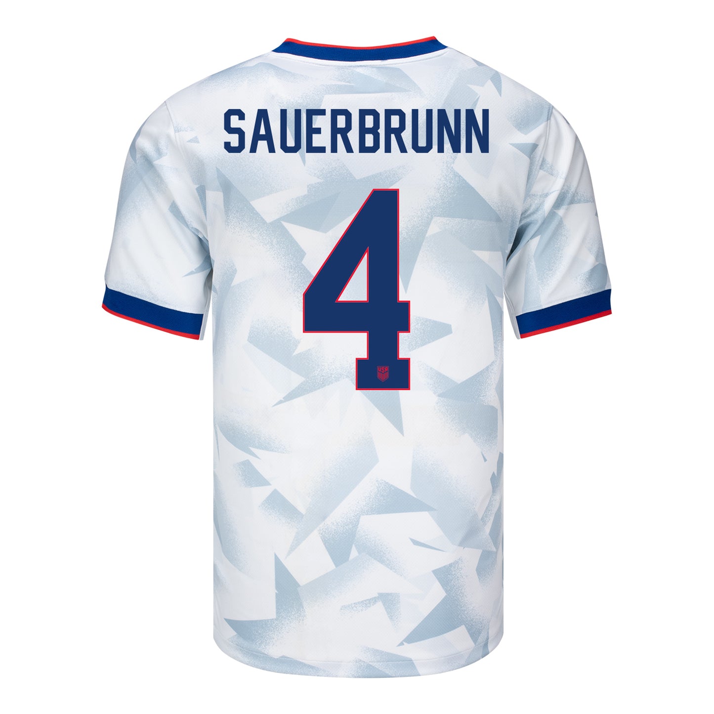 Men's Nike USWNT 2025 Personalized Brilliant Home Stadium Jersey