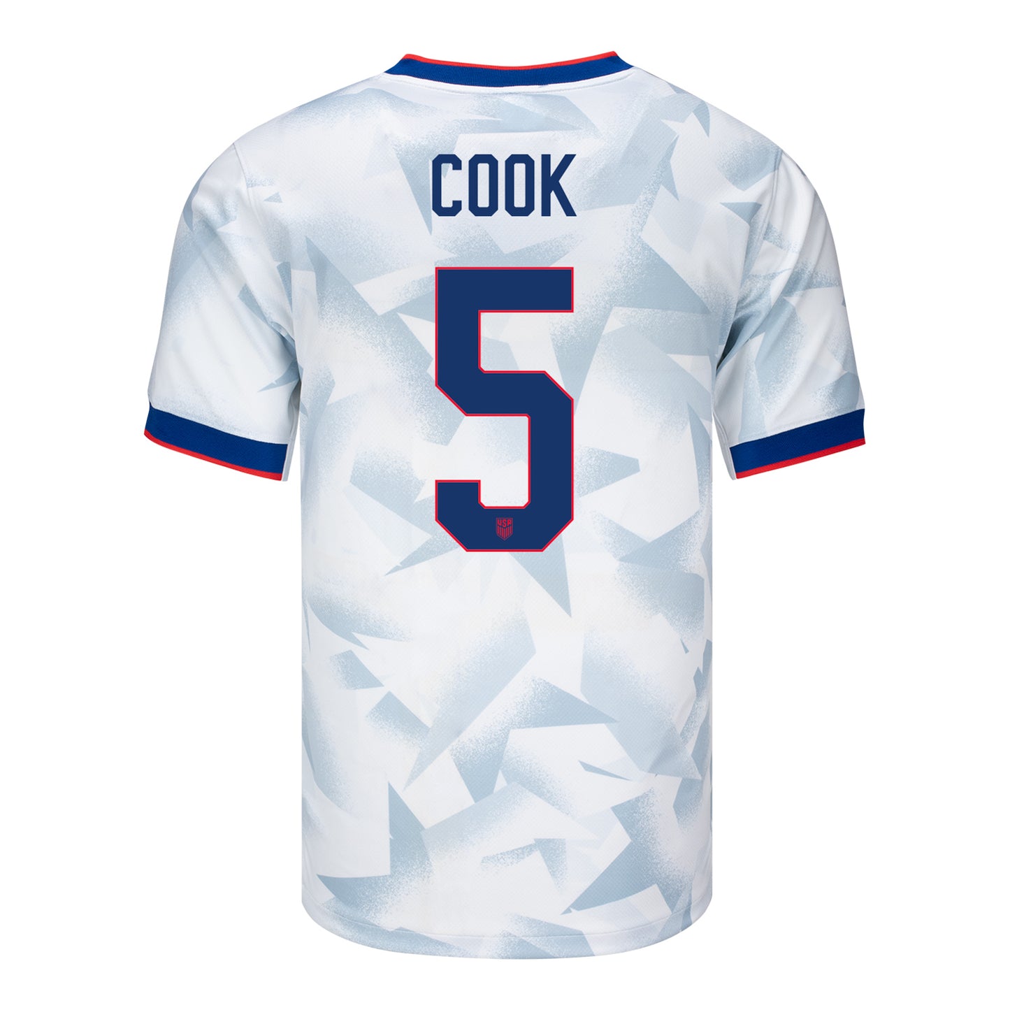 Men's Nike USWNT 2025 Personalized Brilliant Home Stadium Jersey