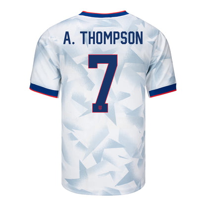 Men's Nike USWNT 2025 Personalized Brilliant Home Stadium Jersey