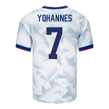 Men's Nike USWNT 2025 Personalized Brilliant Home Stadium Jersey
