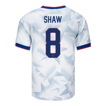 Men's Nike USWNT 2025 Personalized Brilliant Home Stadium Jersey