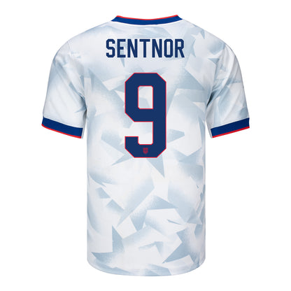 Men's Nike USWNT 2025 Personalized Brilliant Home Stadium Jersey