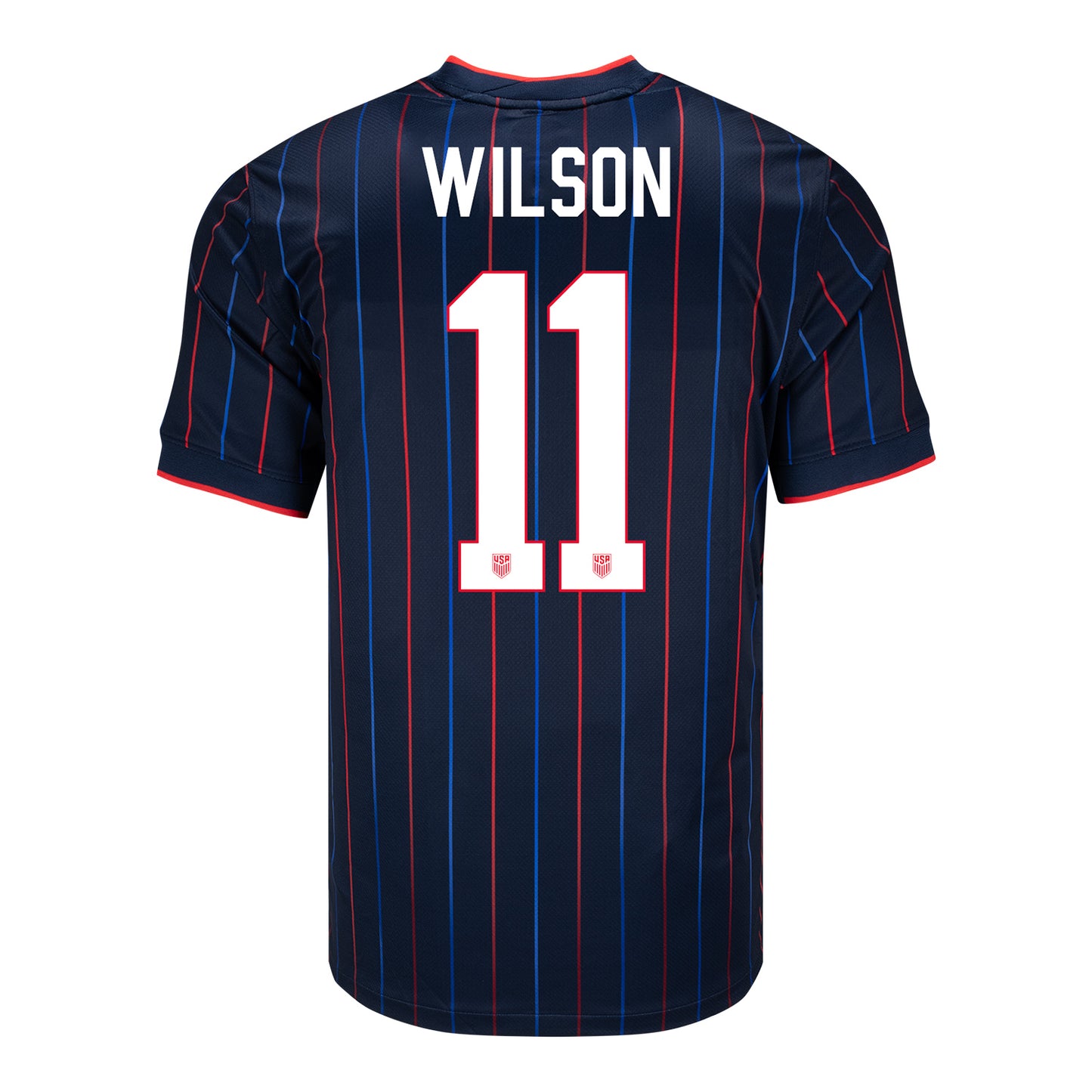 Men's Nike USWNT 2025 Personalized Heartbeat Away Stadium Jersey