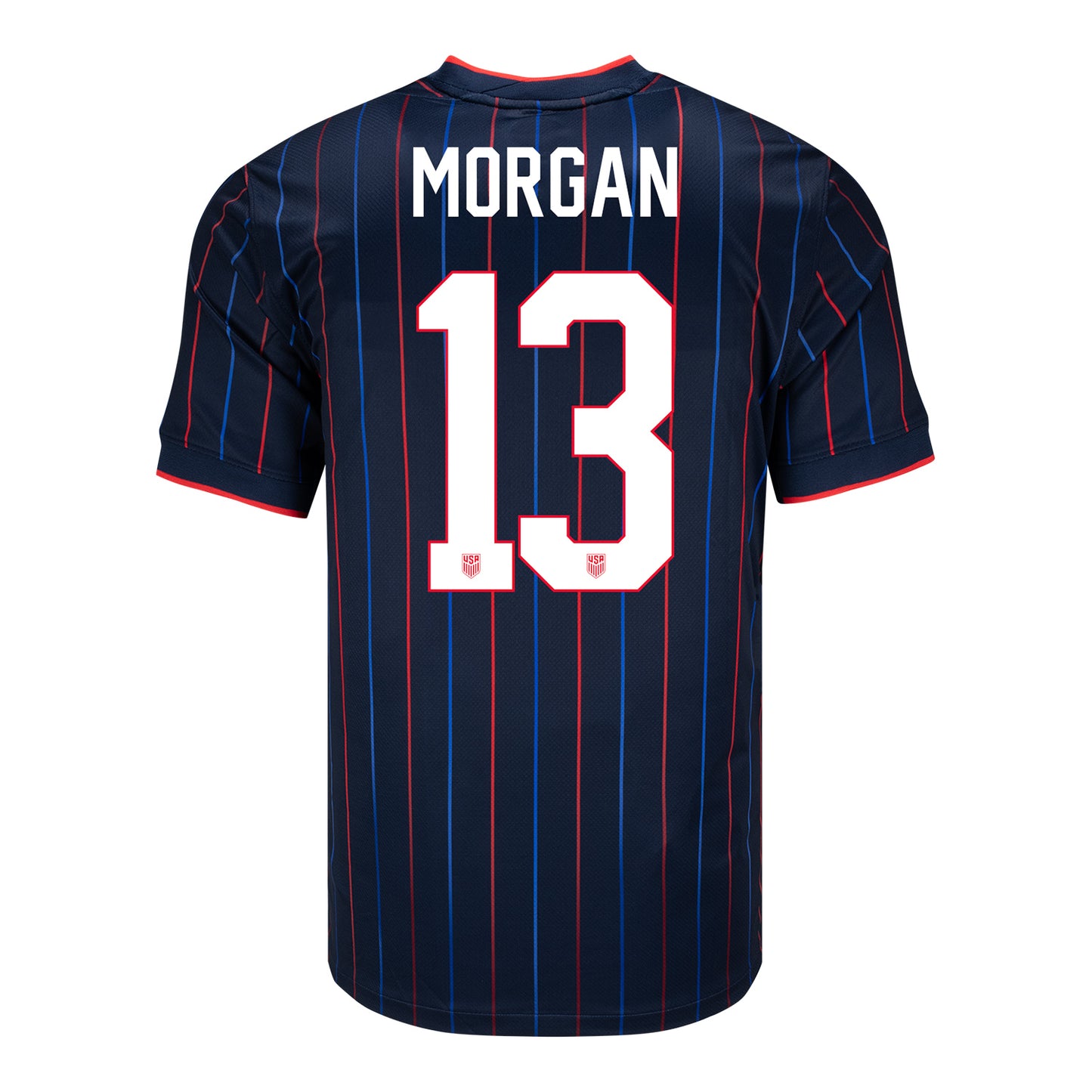 Men's Nike USWNT 2025 Personalized Heartbeat Away Stadium Jersey
