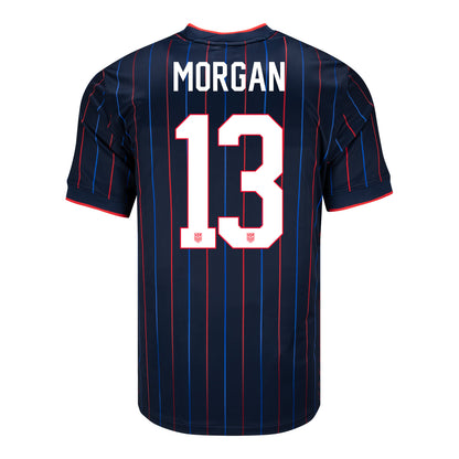 Men's Nike USWNT 2025 Personalized Heartbeat Away Stadium Jersey