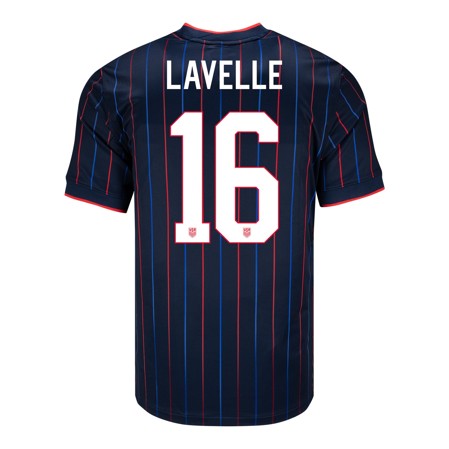 Men's Nike USWNT 2025 Personalized Heartbeat Away Stadium Jersey