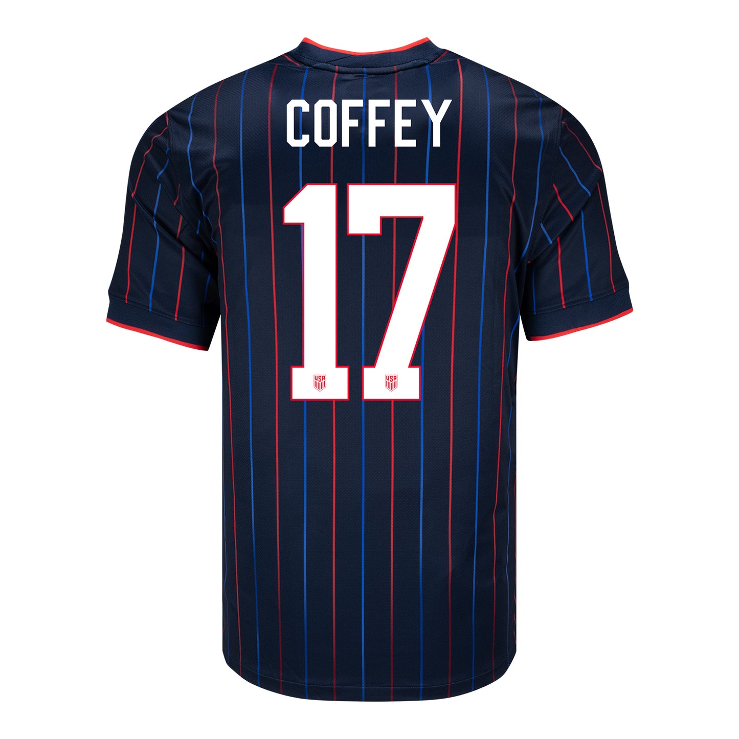Men's Nike USWNT 2025 Personalized Heartbeat Away Stadium Jersey