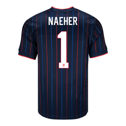 Men's Nike USWNT 2025 Personalized Heartbeat Away Stadium Jersey