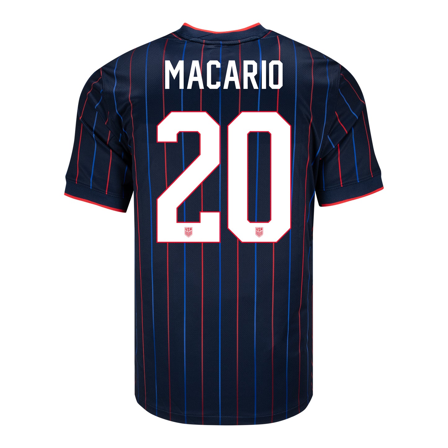 Men's Nike USWNT 2025 Personalized Heartbeat Away Stadium Jersey