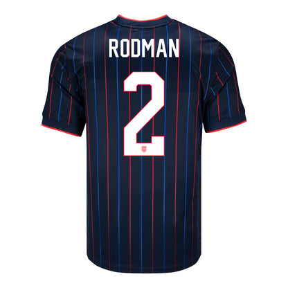 Men's Nike USWNT 2025 Personalized Heartbeat Away Stadium Jersey