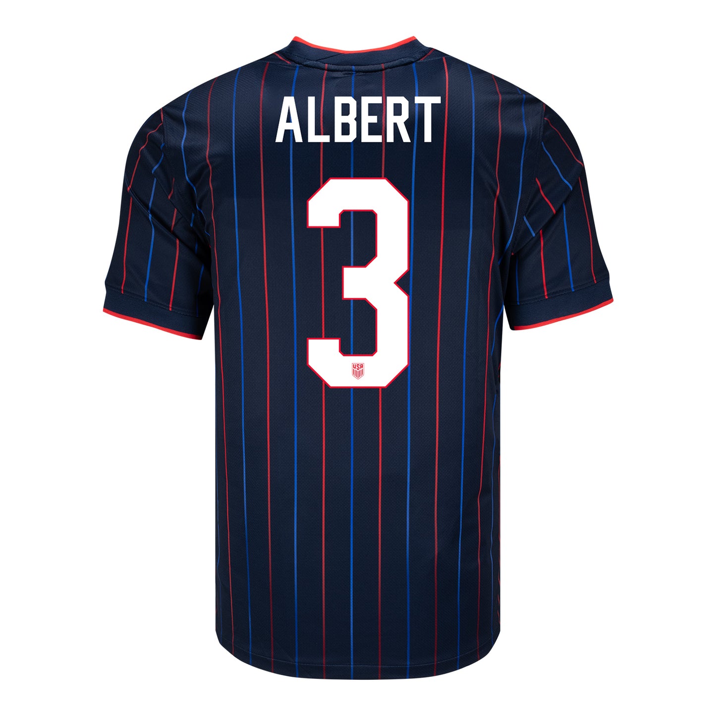 Men's Nike USWNT 2025 Personalized Heartbeat Away Stadium Jersey
