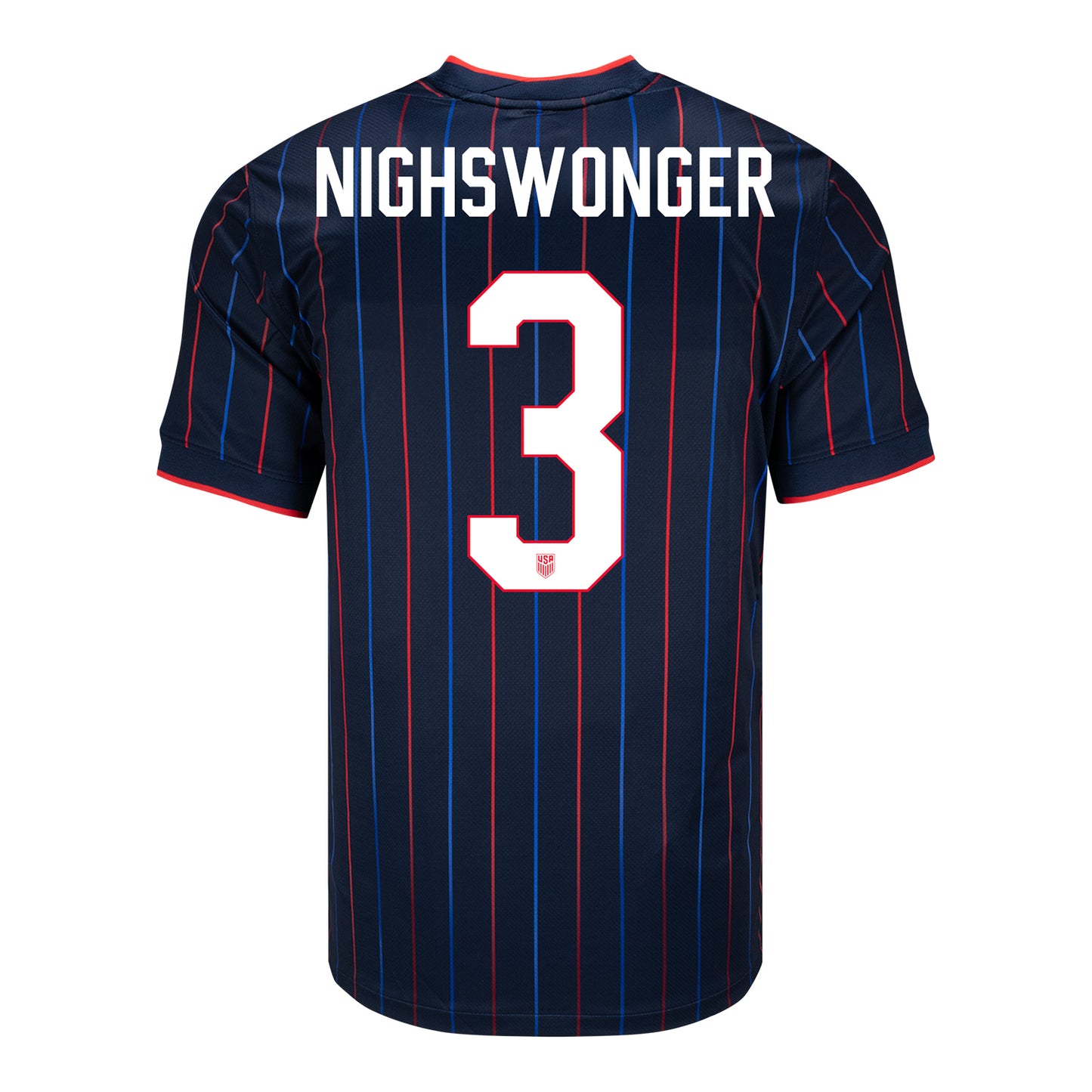 Men's Nike USWNT 2025 Personalized Heartbeat Away Stadium Jersey
