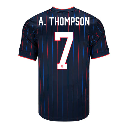 Men's Nike USWNT 2025 Personalized Heartbeat Away Stadium Jersey