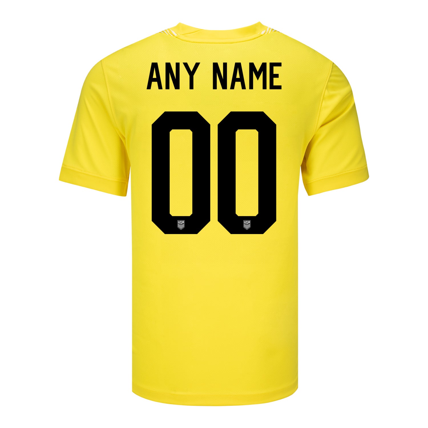Men's Nike USWNT 2025 Personalized Stadium Short Sleeve Goalkeeper Jersey