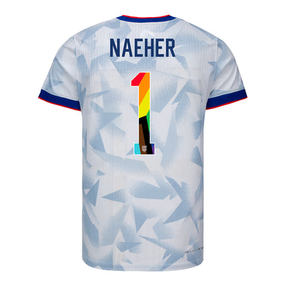 Men's Nike USWNT 2025 Pride Personalized Brilliant Home Match Jersey