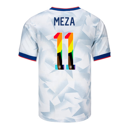 Men's Nike USWNT 2025 Pride Personalized Brilliant Home Stadium Jersey