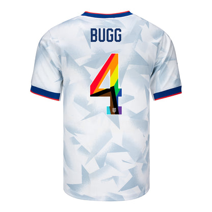 Men's Nike USWNT 2025 Pride Personalized Brilliant Home Stadium Jersey