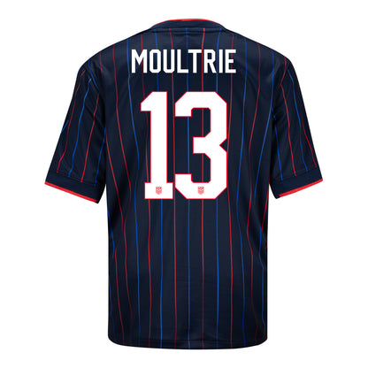 Youth Nike USWNT 2025 Personalized Heartbeat Away Stadium Jersey