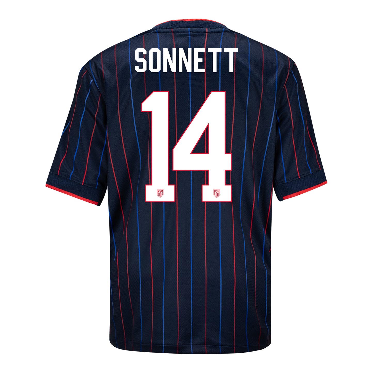 Youth Nike USWNT 2025 Personalized Heartbeat Away Stadium Jersey