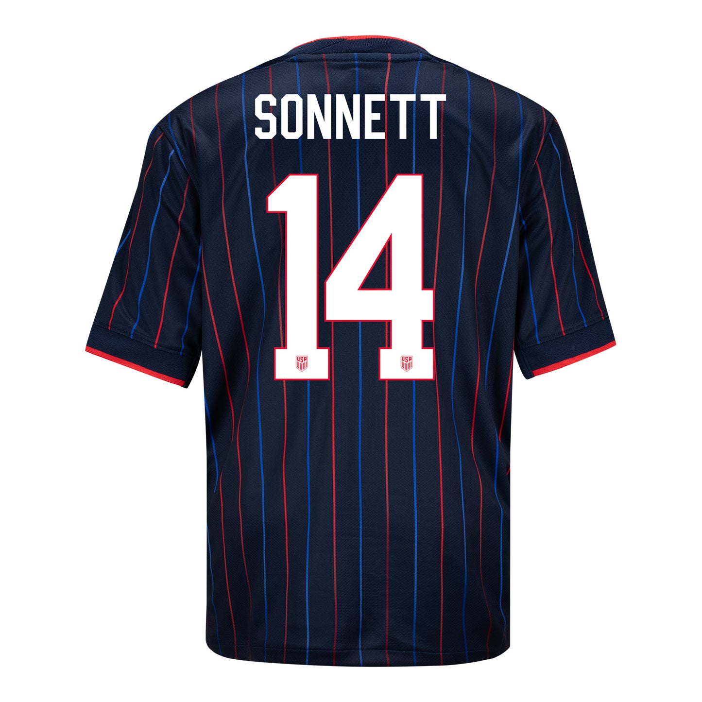 Youth Nike USWNT 2025 Personalized Heartbeat Away Stadium Jersey