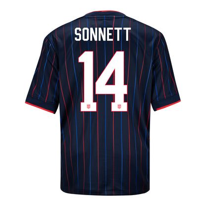 Youth Nike USWNT 2025 Personalized Heartbeat Away Stadium Jersey