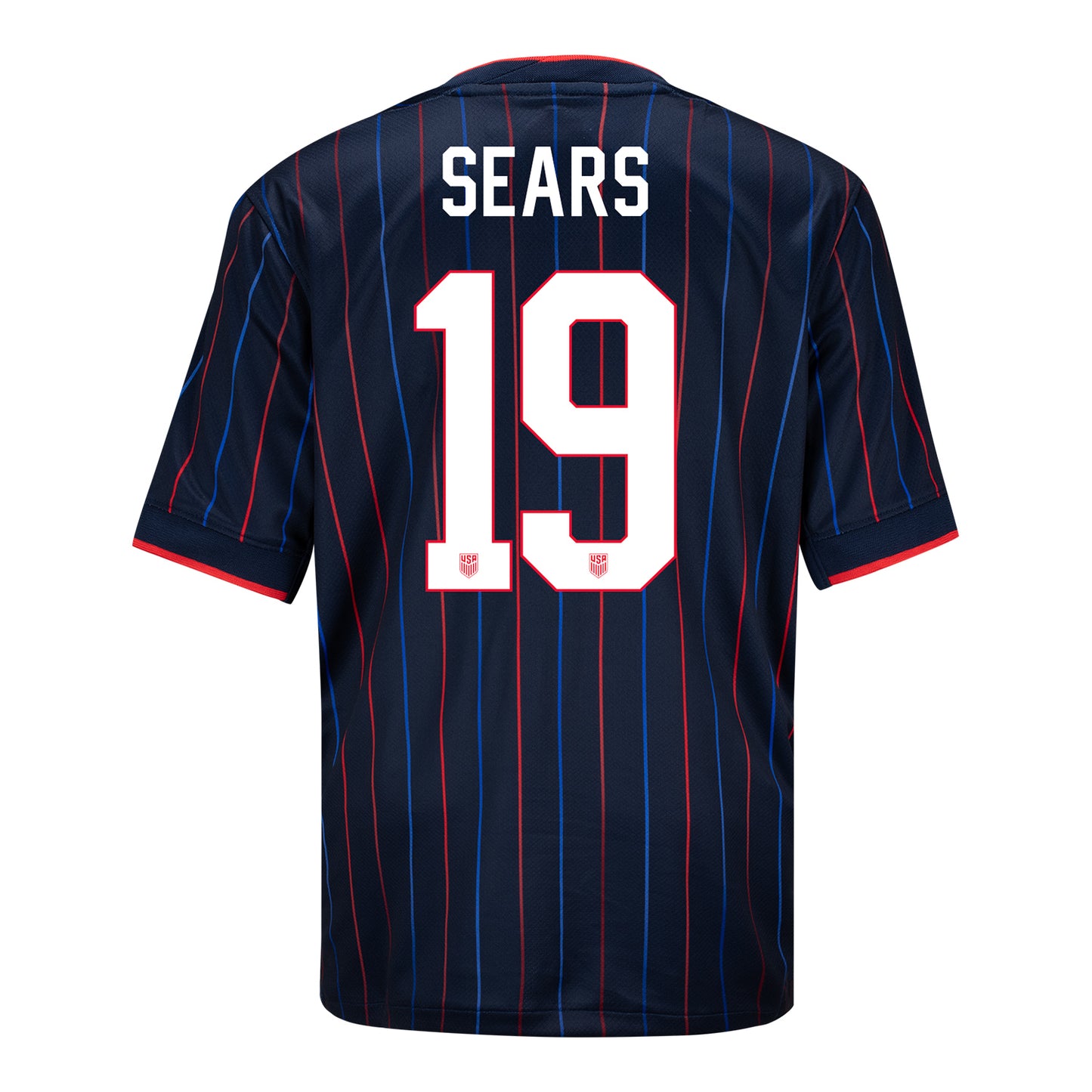 Youth Nike USWNT 2025 Personalized Heartbeat Away Stadium Jersey