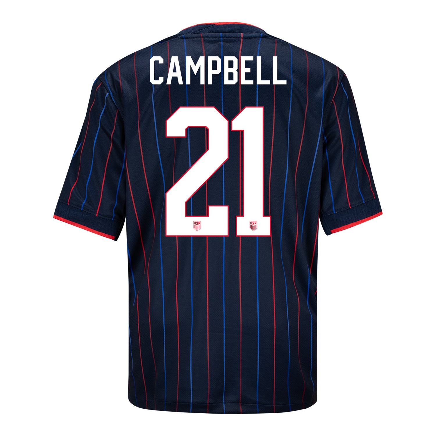 Youth Nike USWNT 2025 Personalized Heartbeat Away Stadium Jersey