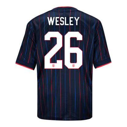 Youth Nike USWNT 2025 Personalized Heartbeat Away Stadium Jersey