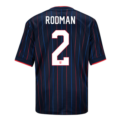 Youth Nike USWNT 2025 Personalized Heartbeat Away Stadium Jersey