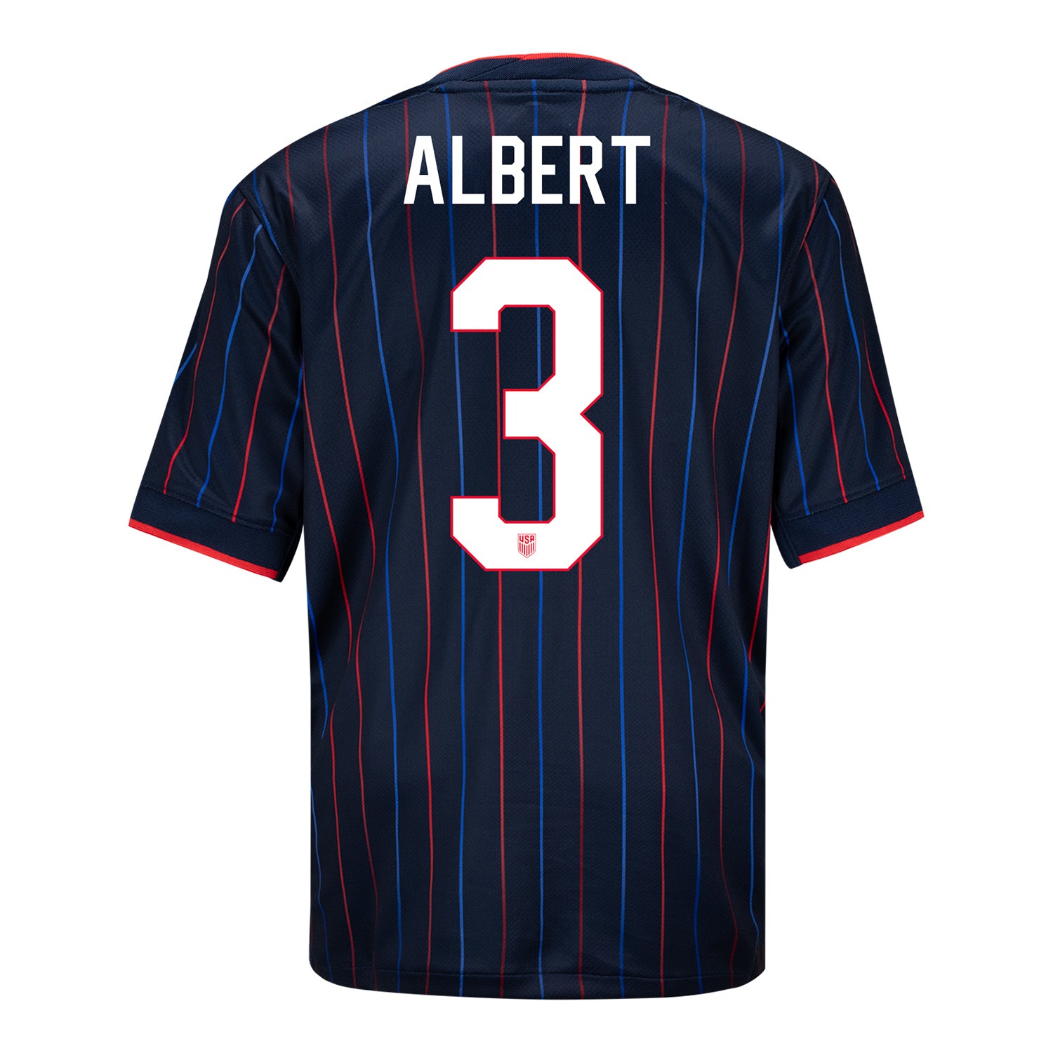 Youth Nike USWNT 2025 Personalized Heartbeat Away Stadium Jersey