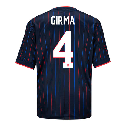 Youth Nike USWNT 2025 Personalized Heartbeat Away Stadium Jersey