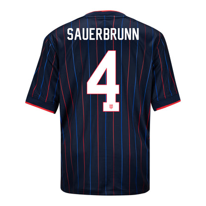 Youth Nike USWNT 2025 Personalized Heartbeat Away Stadium Jersey