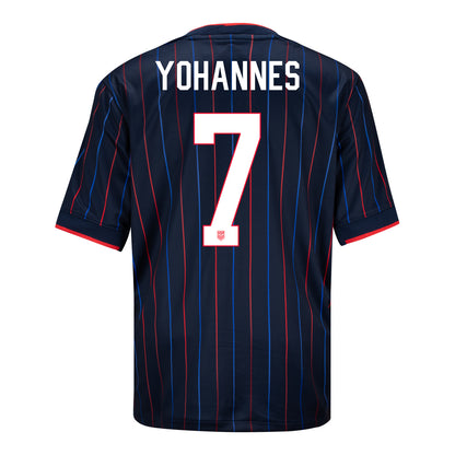 Youth Nike USWNT 2025 Personalized Heartbeat Away Stadium Jersey