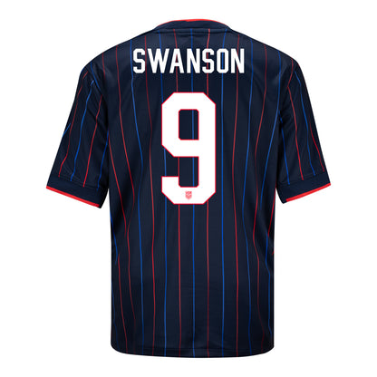 Youth Nike USWNT 2025 Personalized Heartbeat Away Stadium Jersey