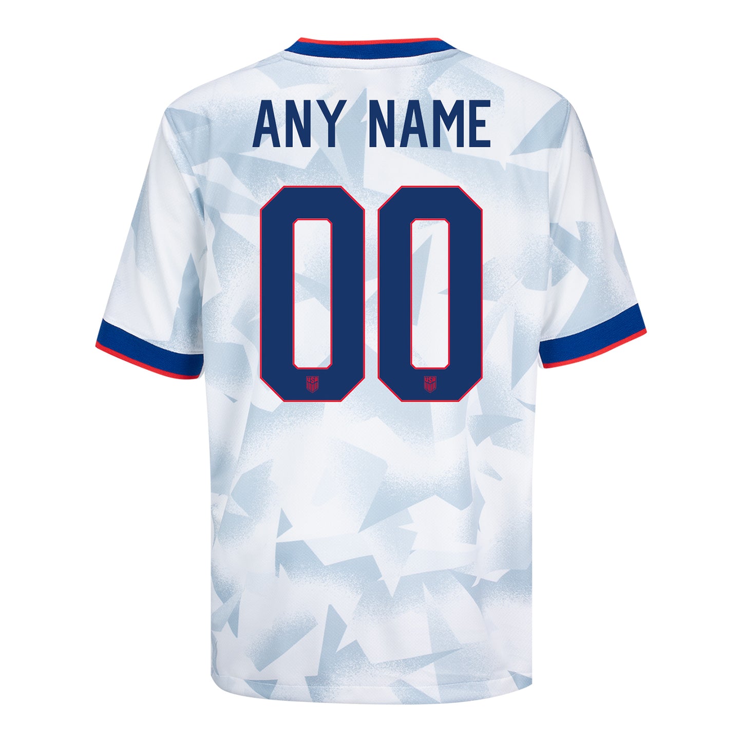 Youth Nike USWNT 2025 Personalized Brilliant Home Stadium Jersey