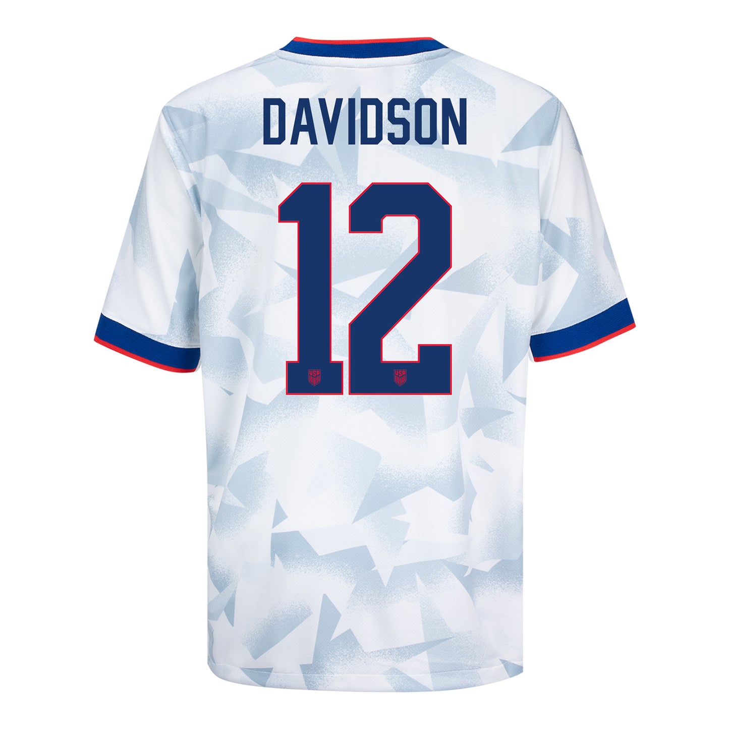 Youth Nike USWNT 2025 Personalized Brilliant Home Stadium Jersey