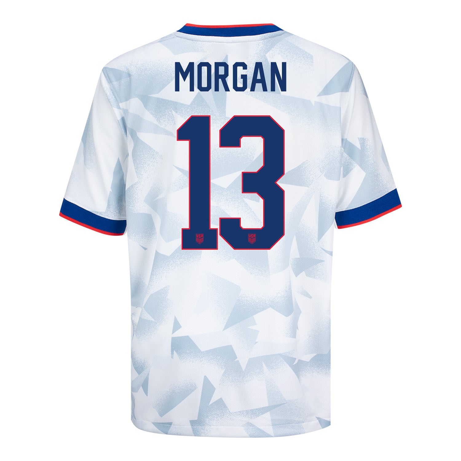 Youth Nike USWNT 2025 Personalized Brilliant Home Stadium Jersey