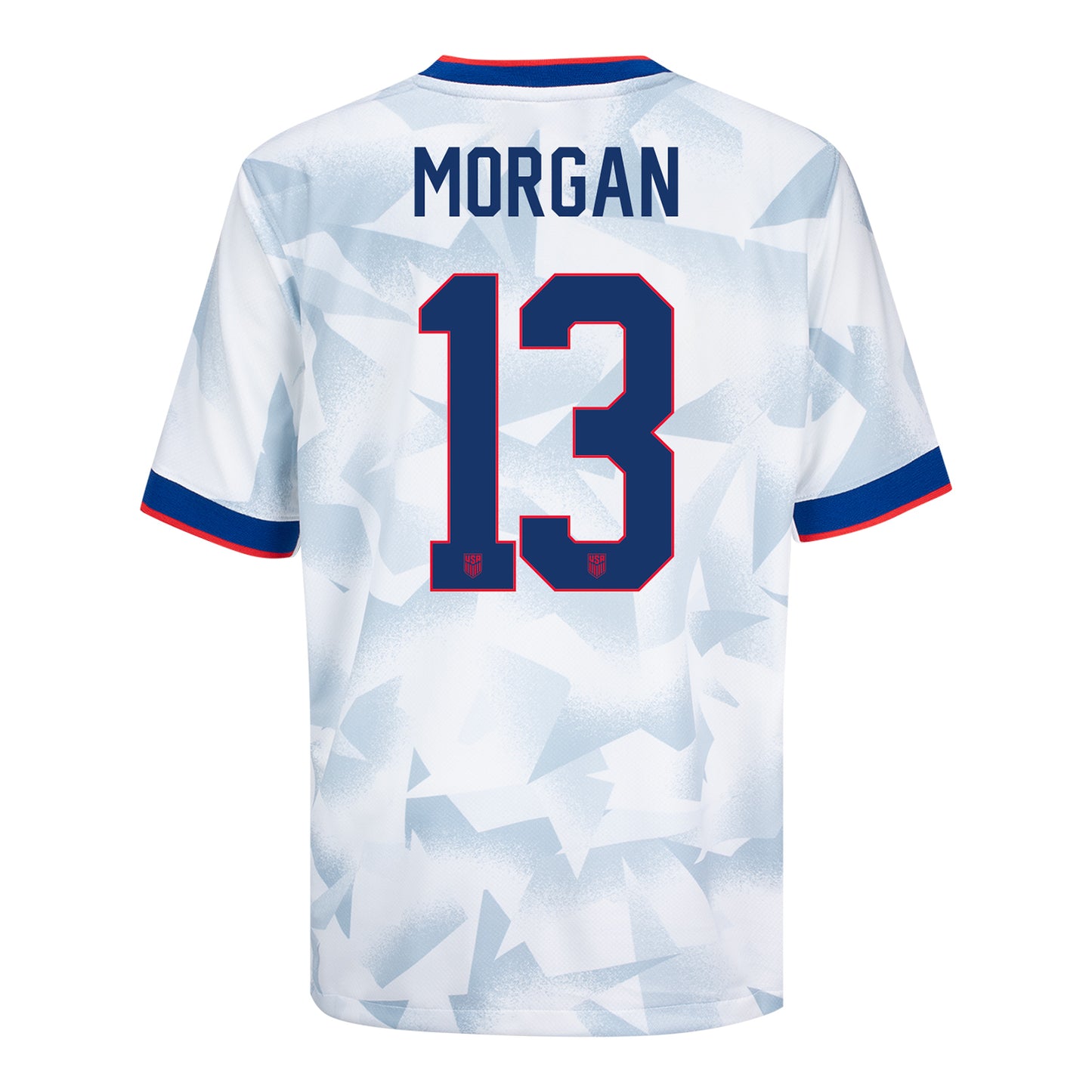 Youth Nike USWNT 2025 Personalized Brilliant Home Stadium Jersey