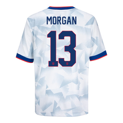 Youth Nike USWNT 2025 Personalized Brilliant Home Stadium Jersey