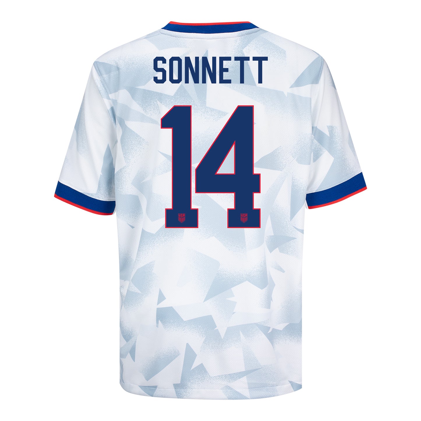 Youth Nike USWNT 2025 Personalized Brilliant Home Stadium Jersey