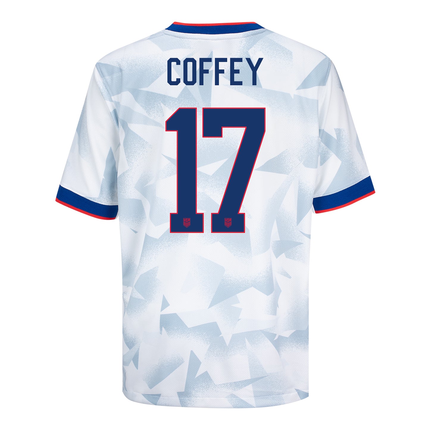 Youth Nike USWNT 2025 Personalized Brilliant Home Stadium Jersey