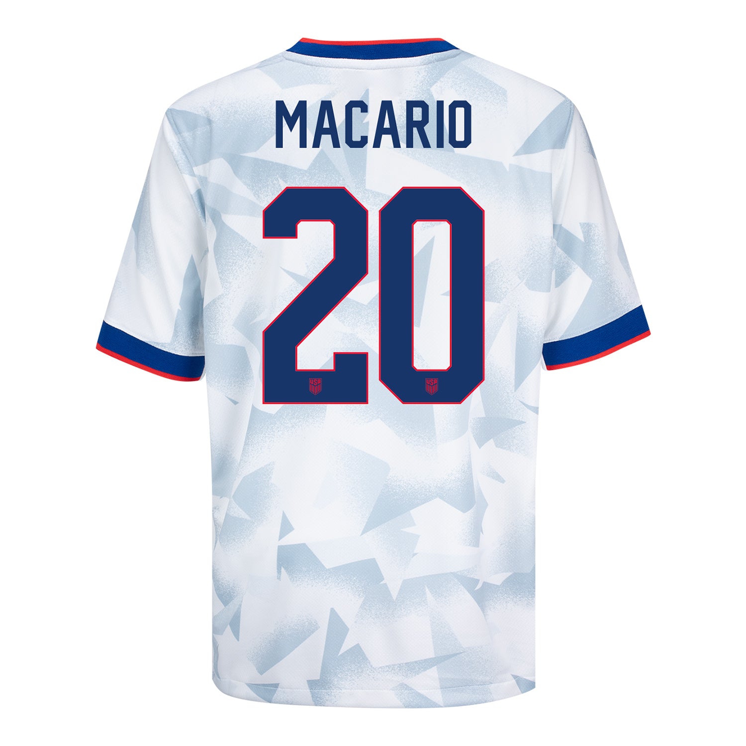 Youth Nike USWNT 2025 Personalized Brilliant Home Stadium Jersey