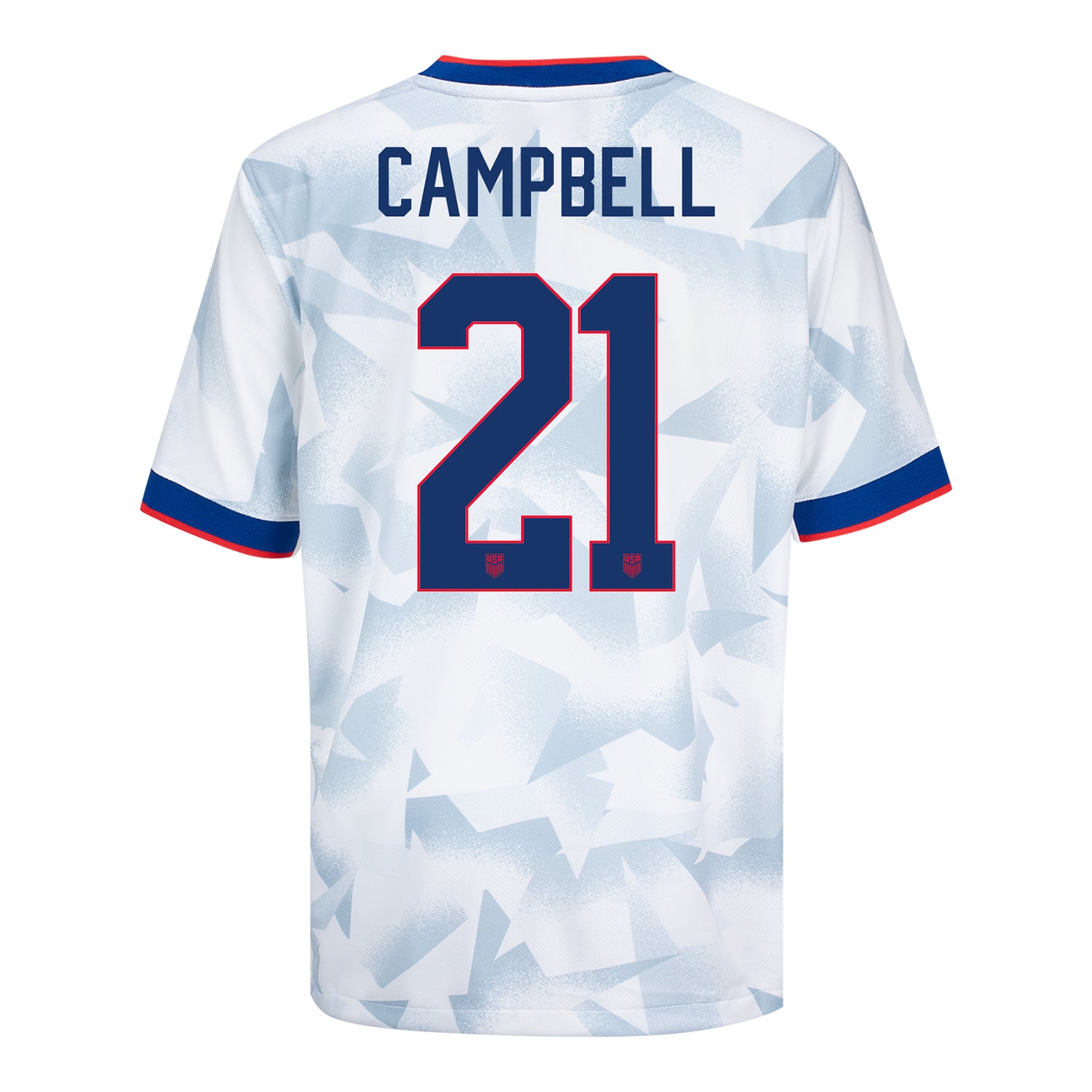 Youth Nike USWNT 2025 Personalized Brilliant Home Stadium Jersey