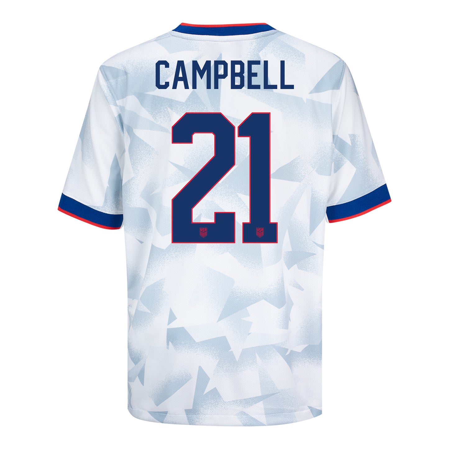 Youth Nike USWNT 2025 Personalized Brilliant Home Stadium Jersey