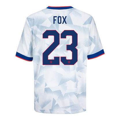 Youth Nike USWNT 2025 Personalized Brilliant Home Stadium Jersey