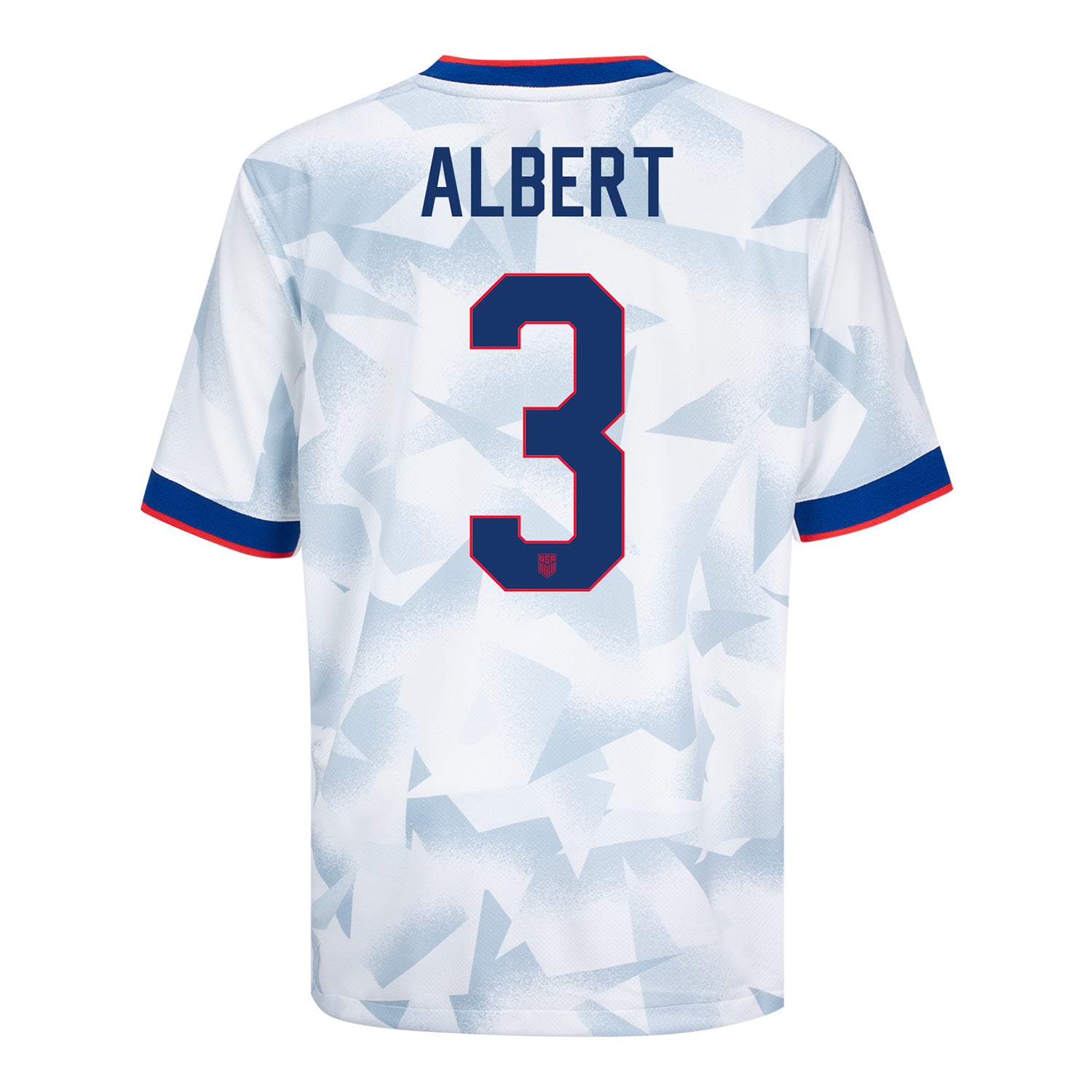 Youth Nike USWNT 2025 Personalized Brilliant Home Stadium Jersey