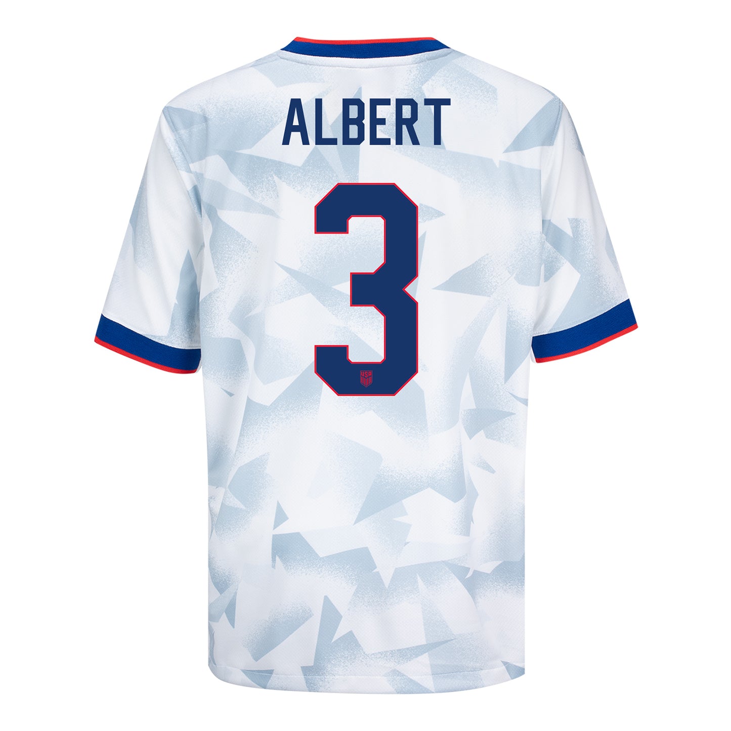 Youth Nike USWNT 2025 Personalized Brilliant Home Stadium Jersey