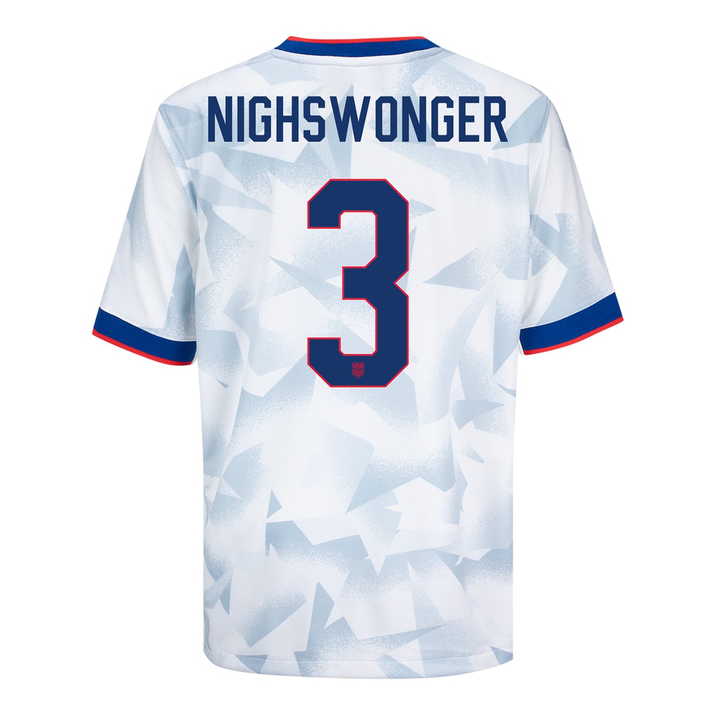 Youth Nike USWNT 2025 Personalized Brilliant Home Stadium Jersey