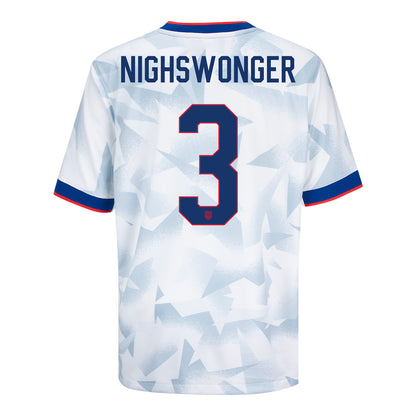 Youth Nike USWNT 2025 Personalized Brilliant Home Stadium Jersey