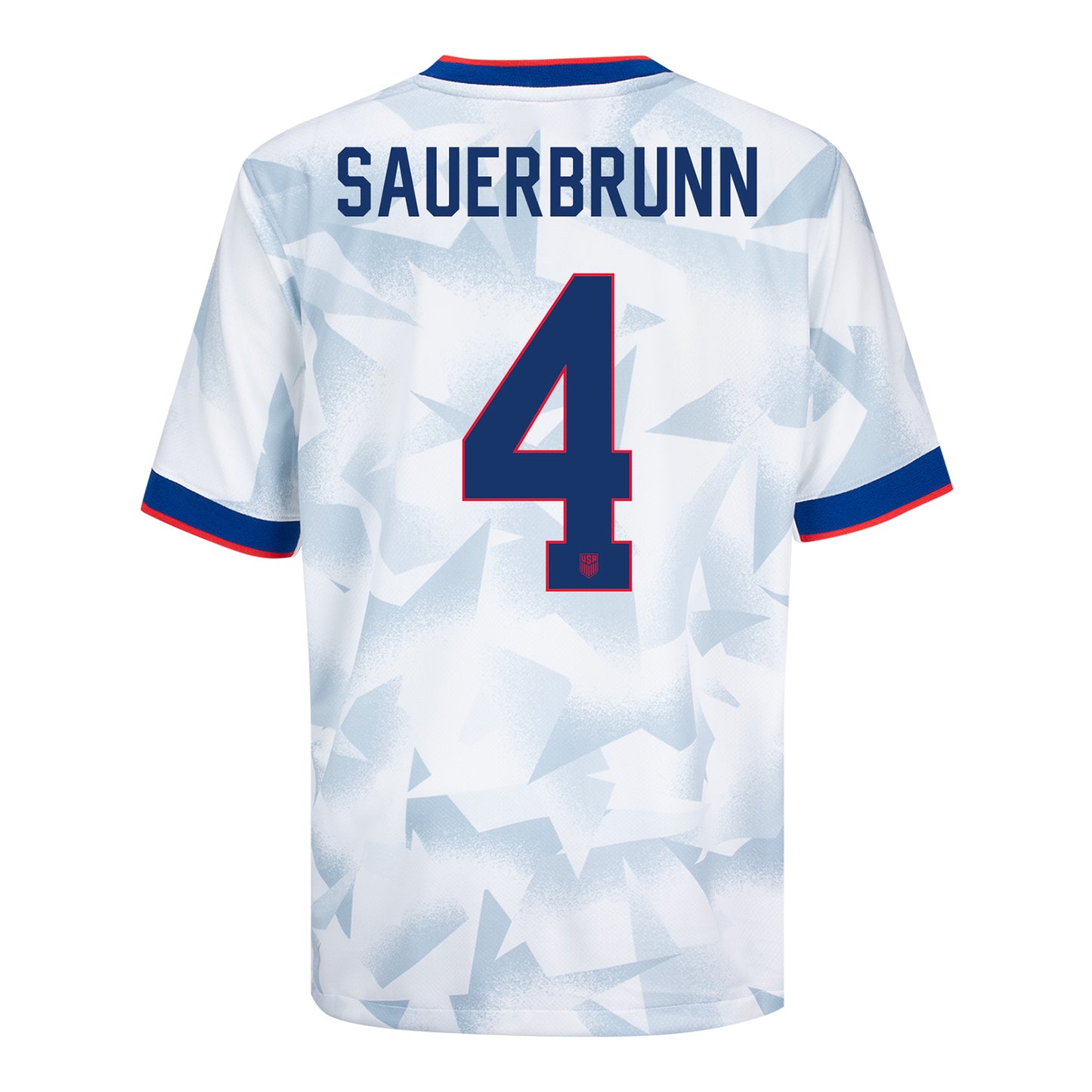 Youth Nike USWNT 2025 Personalized Brilliant Home Stadium Jersey